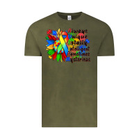 Vintage Olive always unique totally intelligent sometimes myster Vintage Tee - Zillion Design Studio