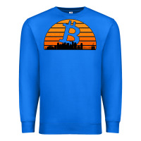 True Royal bitcoin new orleans retro sunset Premium Sweatshirt - Jasminsmagicworld