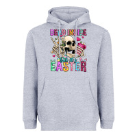 Heather Grey dead inside but it's easter Heavyweight Hoodie - Jasminsmagicworld