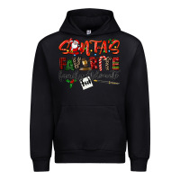 Black santa's favorite family advocate Urban Hoodie - LillyAllenDesigns