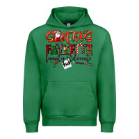 Emerald santa's favorite family advocate Urban Hoodie - LillyAllenDesigns
