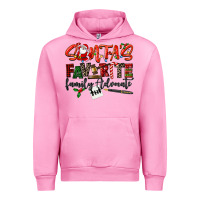 Fuchsia Pink santa's favorite family advocate Urban Hoodie - LillyAllenDesigns