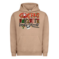 Pigment Burro santa's favorite family advocate Urban Hoodie - LillyAllenDesigns