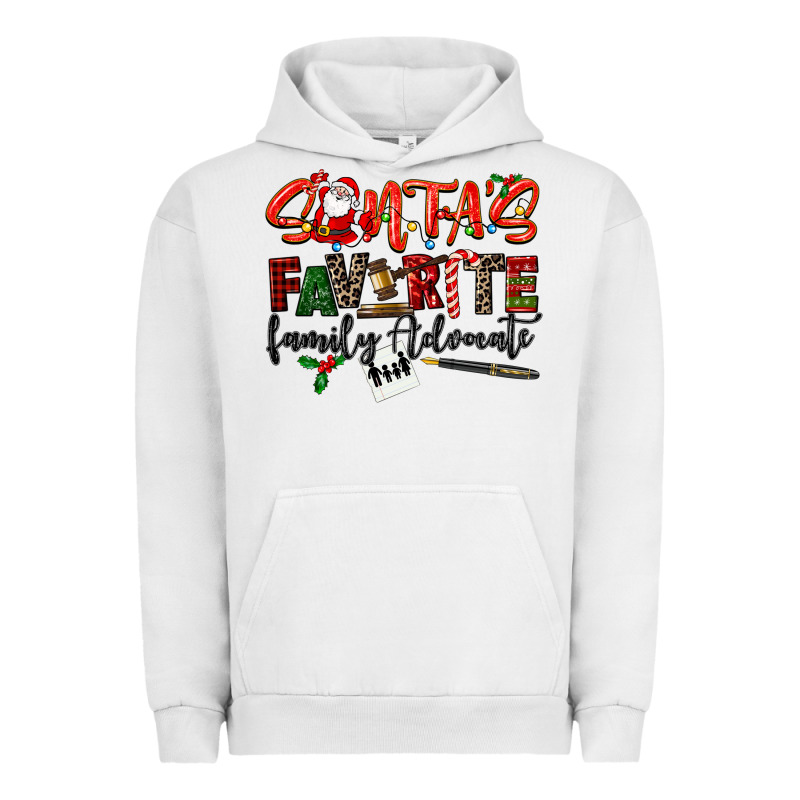 Santa's Favorite Family Advocate Urban Hoodie by LillyAllenDesigns | Teevron