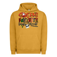 Pigment Peanut Butter santa's favorite family advocate Urban Hoodie - LillyAllenDesigns