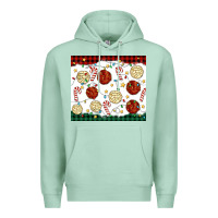 Seafoam christmas conchas Premium Hoodie - MaliasSmallBusiness