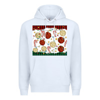 White christmas conchas Premium Hoodie - MaliasSmallBusiness