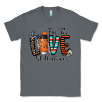 Charcoal Heather for the love of halloween Classic Tee - CowhideDigitalArt