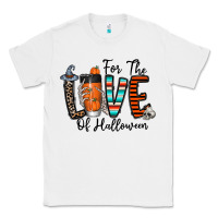 White for the love of halloween Classic Tee - CowhideDigitalArt