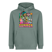 Sage sweet summer skeleton Heavyweight Hoodie - Jasminsmagicworld