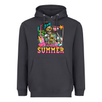 Smoke sweet summer skeleton Heavyweight Hoodie - Jasminsmagicworld