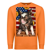 Carrot Western American Pig Premium Sweatshirt - LillyAllenDesigns