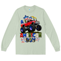 Matcha All American Boy 4th july Long Sleeve Tee - CowGirlArtShop
