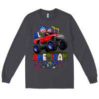 Smoke All American Boy 4th july Long Sleeve Tee - CowGirlArtShop