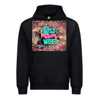 Black boss mom wife Urban Hoodie - LillyAllenDesigns