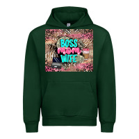 Forest Green boss mom wife Urban Hoodie - LillyAllenDesigns