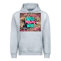 Heather Grey boss mom wife Urban Hoodie - LillyAllenDesigns