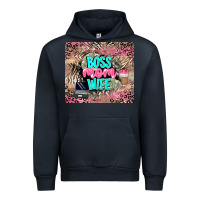 Navy boss mom wife Urban Hoodie - LillyAllenDesigns
