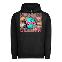 Pigment Black boss mom wife Urban Hoodie - LillyAllenDesigns