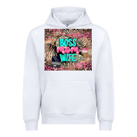 White boss mom wife Urban Hoodie - LillyAllenDesigns