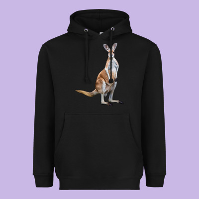Kangaroo Heavyweight Hoodie Designed By Lillyallendesigns