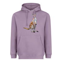 Lavender kangaroo Heavyweight Hoodie - LillyAllenDesigns