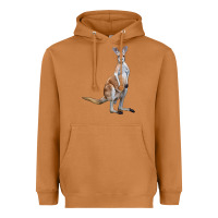 Meerkat kangaroo Heavyweight Hoodie - LillyAllenDesigns