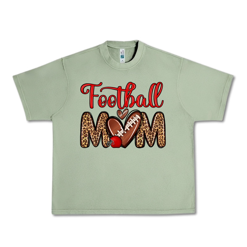 Football Mom Urban Heavy Tee by Zillion Design Studio | Teevron