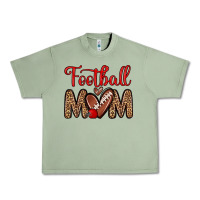 Oil Green football mom Urban Heavy Tee - Zillion Design Studio