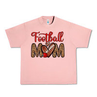 Salmon football mom Urban Heavy Tee - Zillion Design Studio