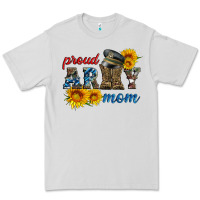 Dove Grey proud army mom Premium Tee - Artiststas