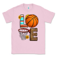 Bubblegum Pink western basketball love Classic Tee - HRA Design Shop