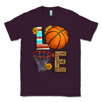 Plum western basketball love Classic Tee - HRA Design Shop