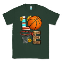Sports Green western basketball love Classic Tee - HRA Design Shop