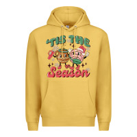 Antique Gold mexican christmas tis the season Premium Hoodie - MaliasSmallBusiness