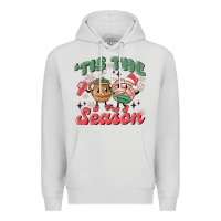 Dove Grey mexican christmas tis the season Premium Hoodie - MaliasSmallBusiness