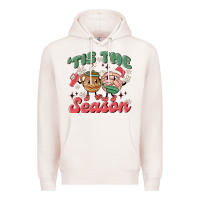 Pale Pink mexican christmas tis the season Premium Hoodie - MaliasSmallBusiness