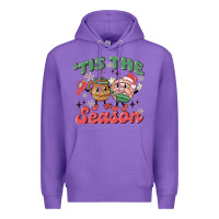 Purple mexican christmas tis the season Premium Hoodie - MaliasSmallBusiness