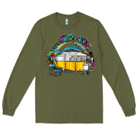 Army Green camp more worry less Long Sleeve Tee - SublimationCraftShop