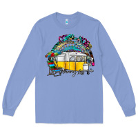Colony Blue camp more worry less Long Sleeve Tee - SublimationCraftShop