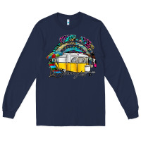 Navy camp more worry less Long Sleeve Tee - SublimationCraftShop