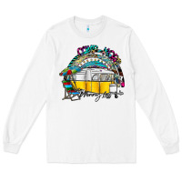 White camp more worry less Long Sleeve Tee - SublimationCraftShop