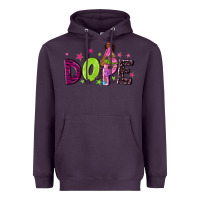 Plum dope with afro black woman Heavyweight Hoodie - NancyCooperArtShop