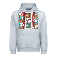 Heather Grey baseball mom Urban Hoodie - LillyAllenDesigns