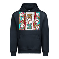 Navy baseball mom Urban Hoodie - LillyAllenDesigns