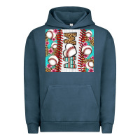 Pigment Midnight Navy baseball mom Urban Hoodie - LillyAllenDesigns