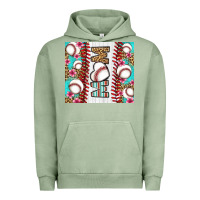 Pigment Oil Green baseball mom Urban Hoodie - LillyAllenDesigns