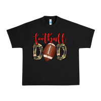 Black football dad Urban Heavy Tee - Zillion Design Studio