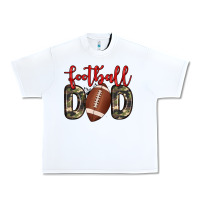 White football dad Urban Heavy Tee - Zillion Design Studio