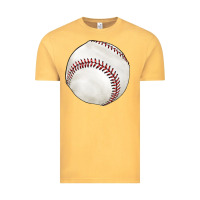 Vintage Mustard baseball Vintage Tee - texasbilliewilder